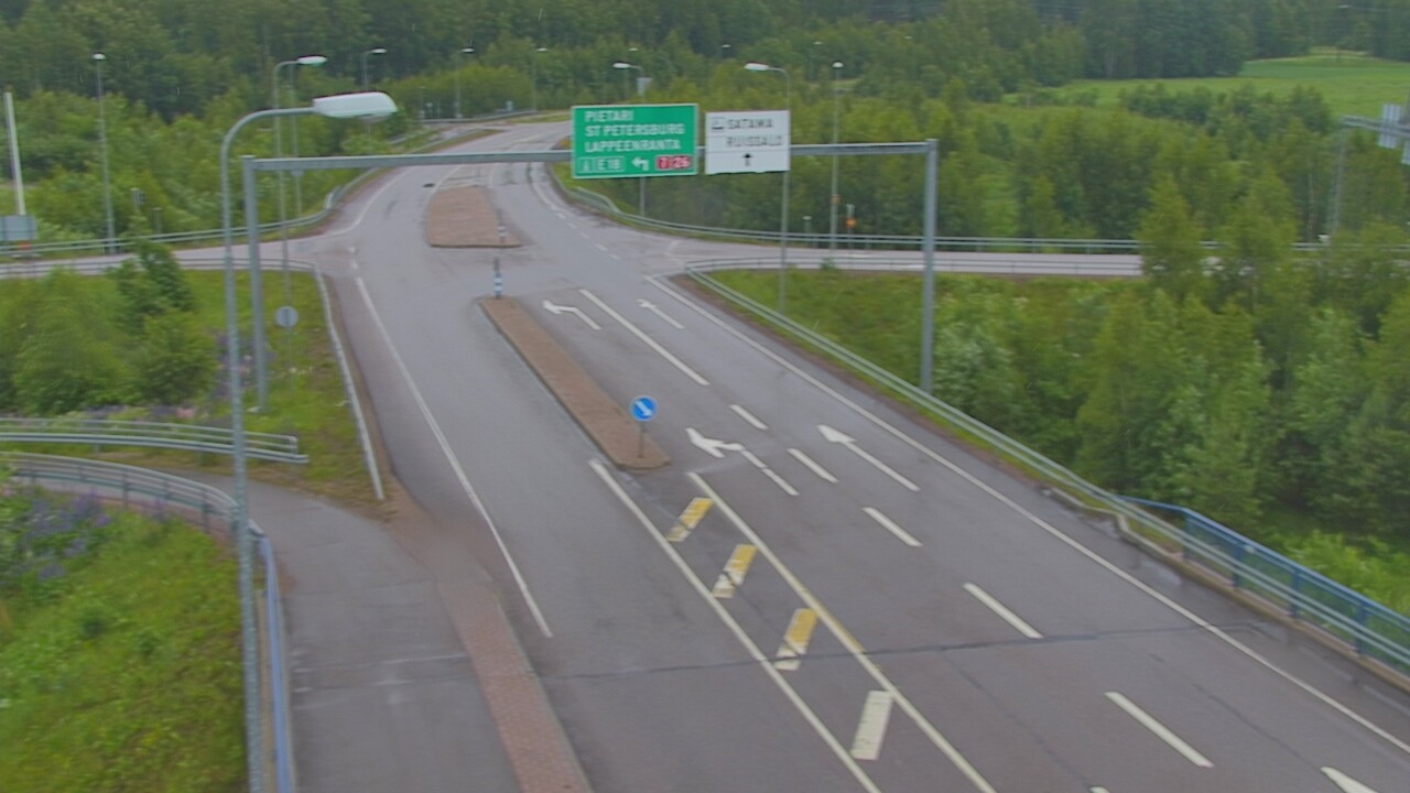 Weather Camera Image Väg 7 Fredrikshamn, Ruissalo, Hamina, Kymenlaakso