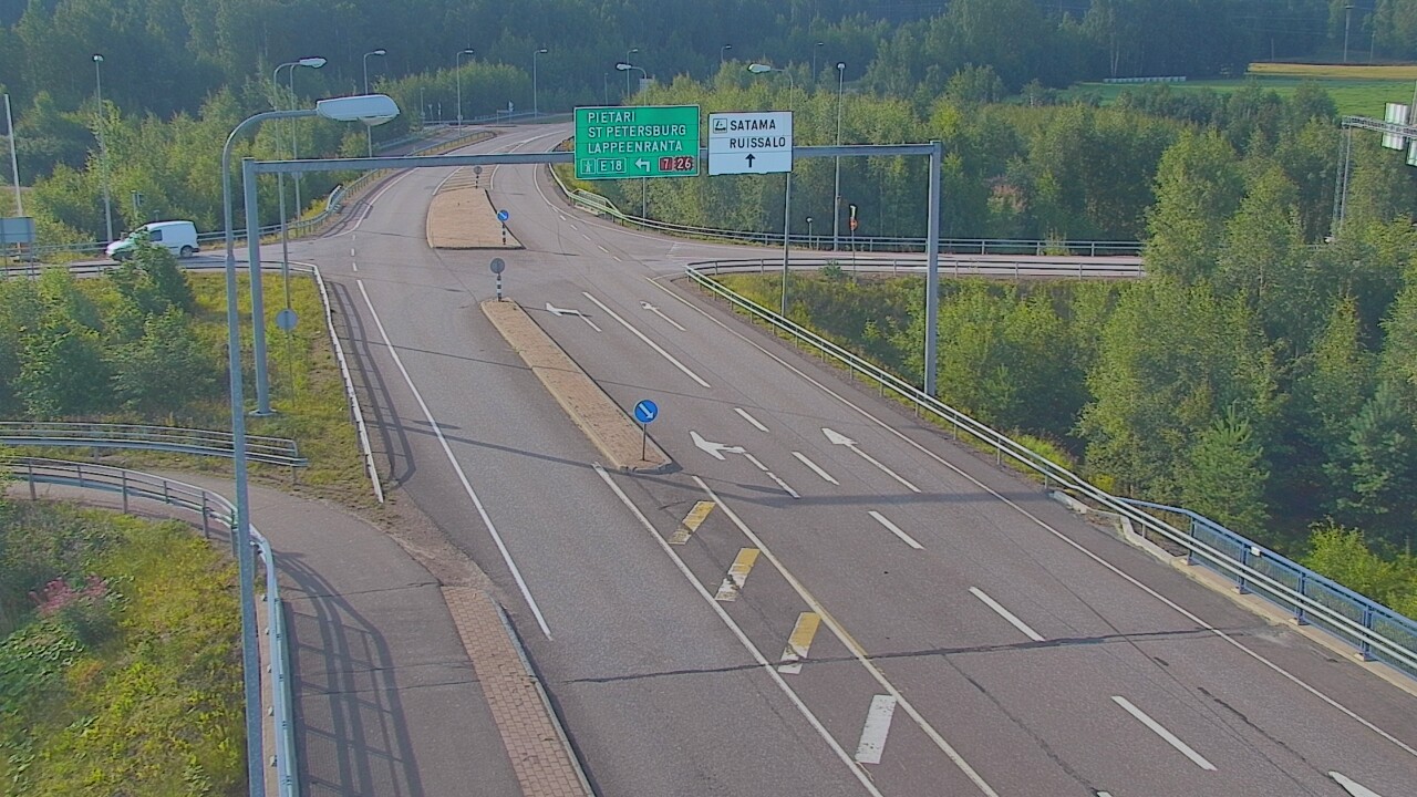 Weather Camera Image Road 7 Hamina, Ruissalo, Hamina, Kymenlaakso