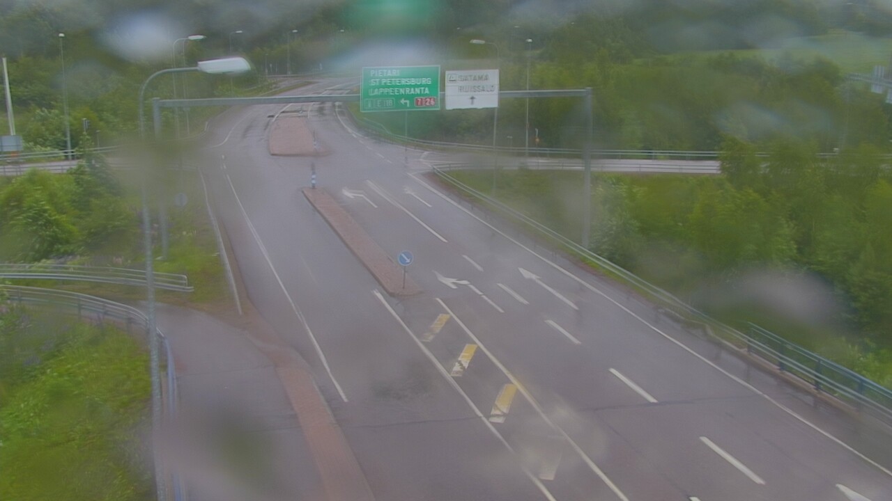 Weather Camera Image Väg 7 Fredrikshamn, Ruissalo, Hamina, Kymenlaakso