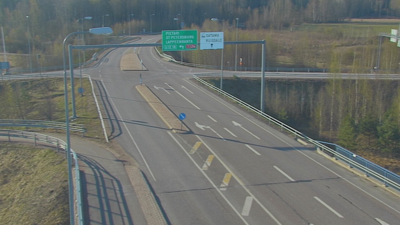 Weather Camera Image Road 7 Hamina, Ruissalo, Hamina, Kymenlaakso