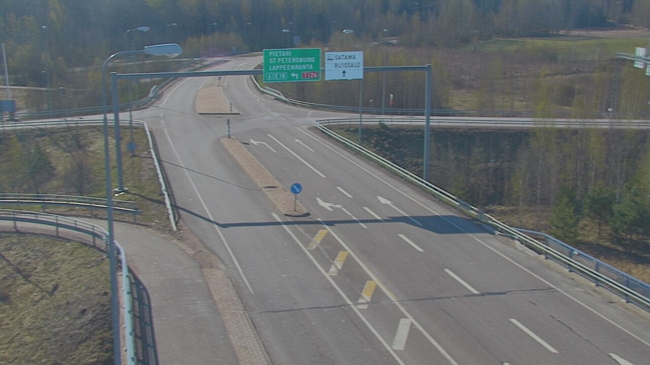 Weather Camera Image Road 7 Hamina, Ruissalo, Hamina, Kymenlaakso