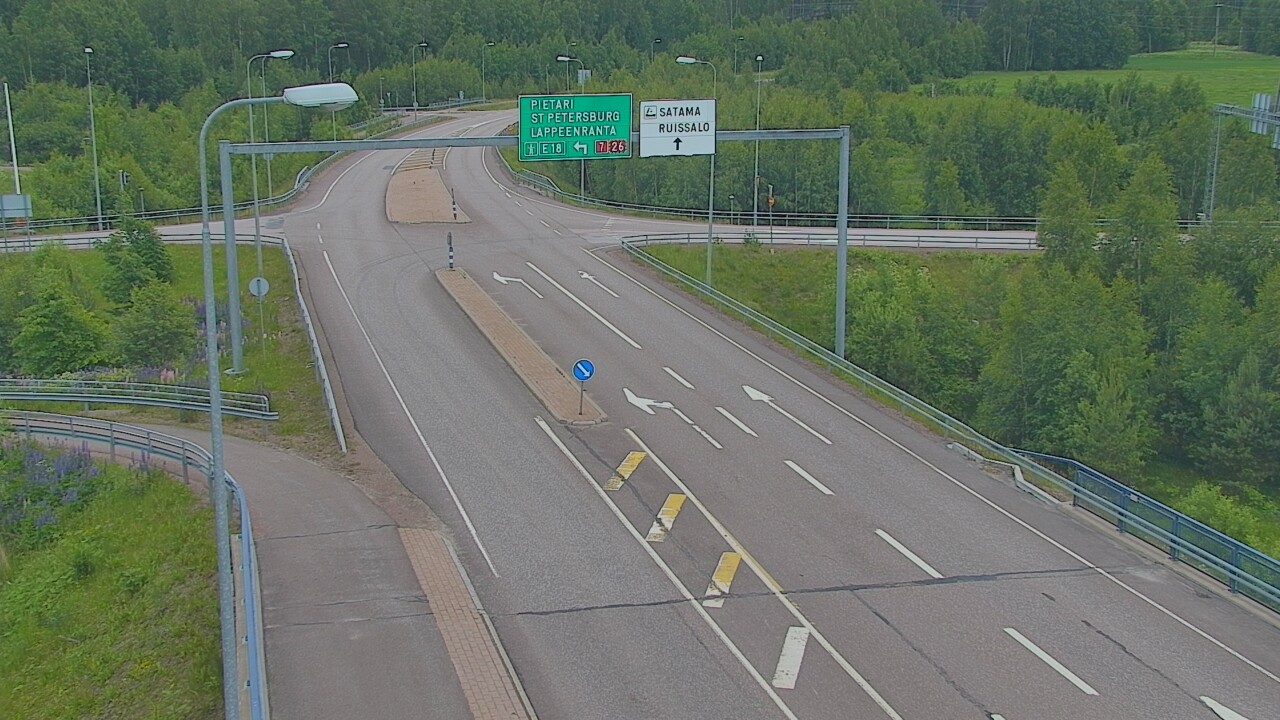 Kelikamerat Kuva Tie 7 Hamina, Ruissalo, Hamina, Kymenlaakso