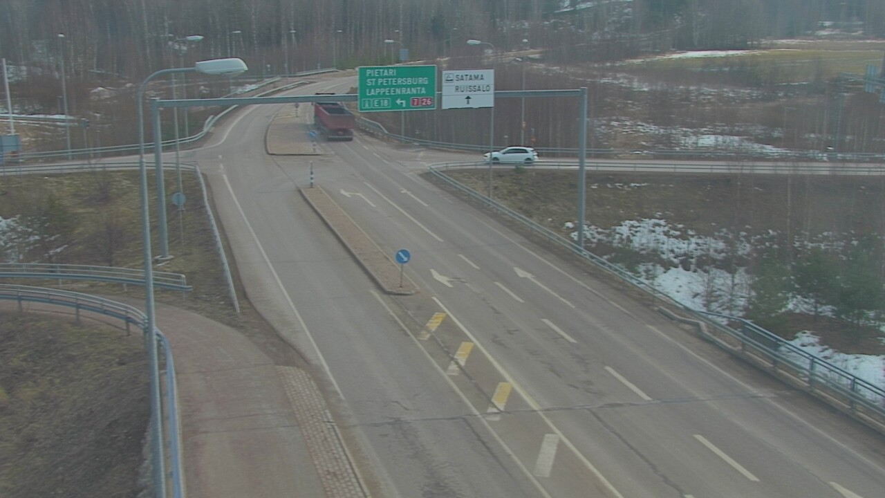 Weather Camera Image Road 7 Hamina, Ruissalo, Hamina, Kymenlaakso