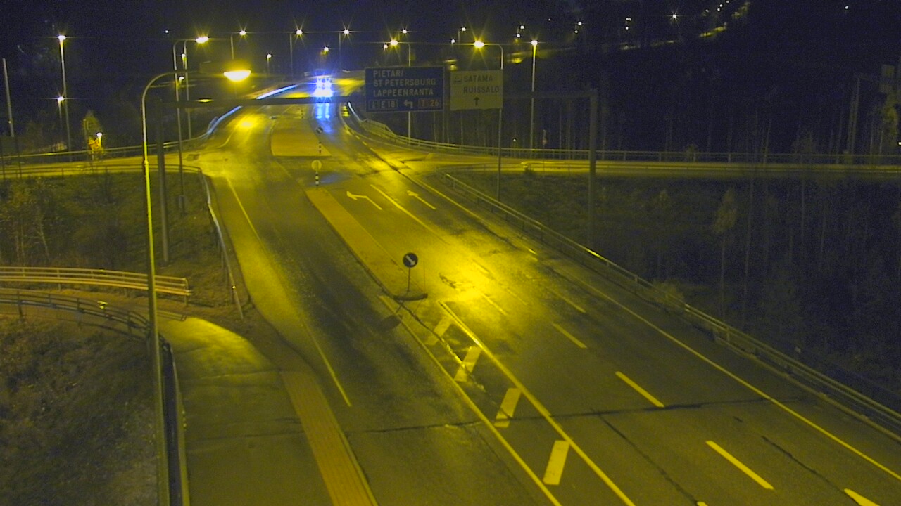 Weather Camera Image Väg 7 Fredrikshamn, Ruissalo, Hamina, Kymenlaakso