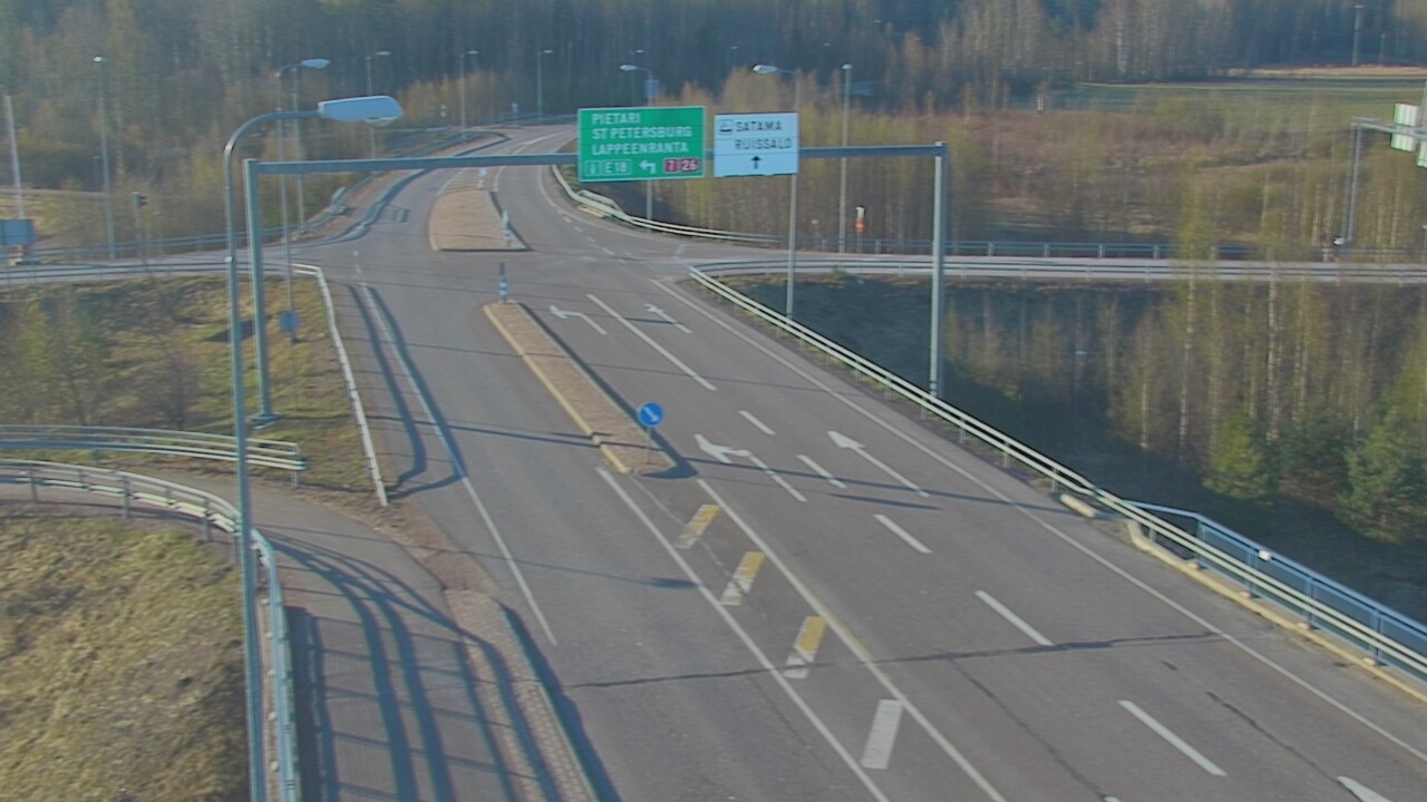 Weather Camera Image Road 7 Hamina, Ruissalo, Hamina, Kymenlaakso