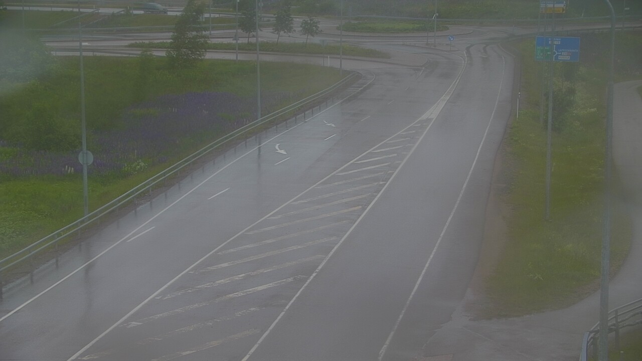 Weather Camera Image Väg 7 Fredrikshamn, Ruissalo, Hamina, Kymenlaakso