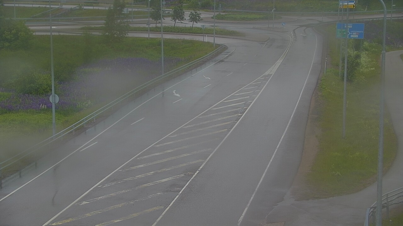 Weather Camera Image Väg 7 Fredrikshamn, Ruissalo, Hamina, Kymenlaakso
