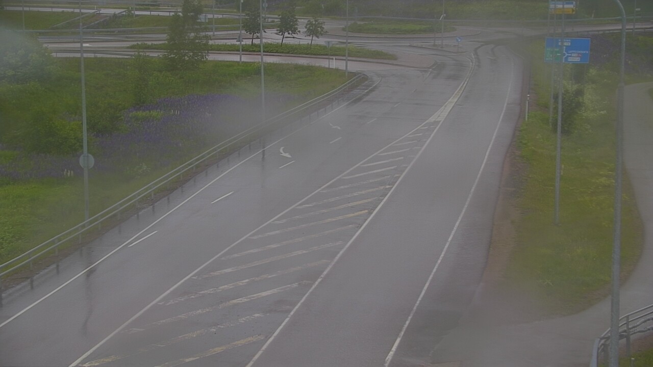 Weather Camera Image Väg 7 Fredrikshamn, Ruissalo, Hamina, Kymenlaakso