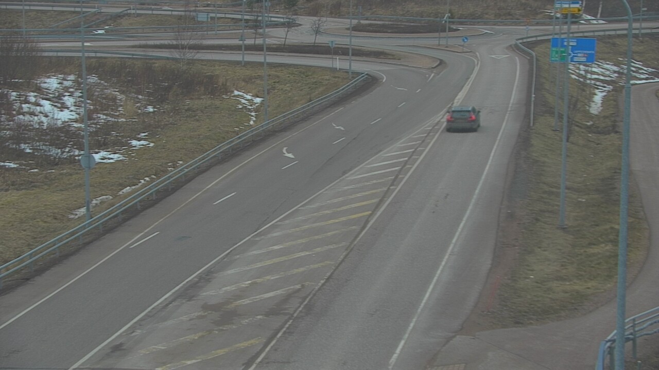 Weather Camera Image Väg 7 Fredrikshamn, Ruissalo, Hamina, Kymenlaakso