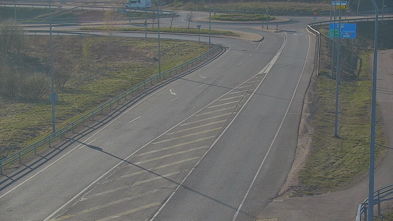 Weather Camera Image Väg 7 Fredrikshamn, Ruissalo, Hamina, Kymenlaakso