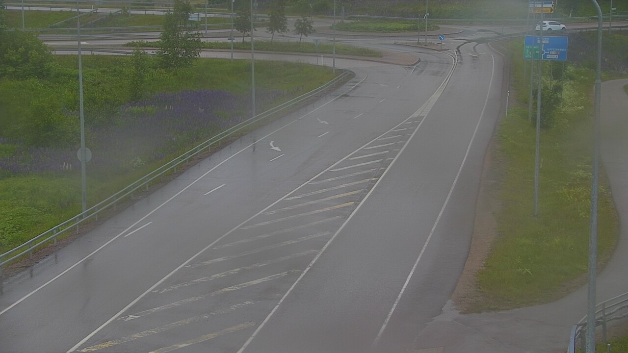 Weather Camera Image Väg 7 Fredrikshamn, Ruissalo, Hamina, Kymenlaakso