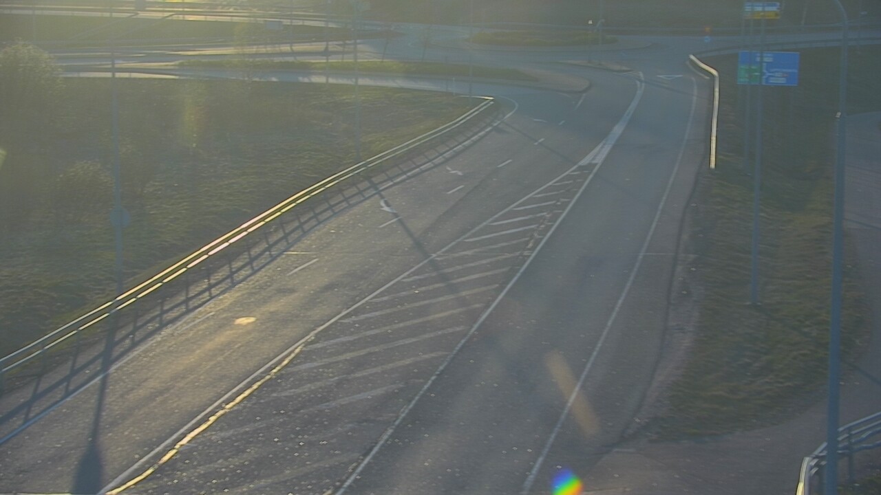 Weather Camera Image Väg 7 Fredrikshamn, Ruissalo, Hamina, Kymenlaakso