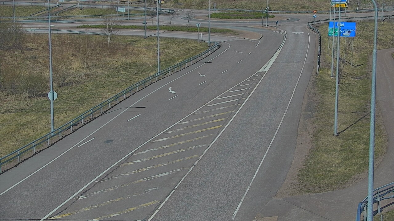 Weather Camera Image Väg 7 Fredrikshamn, Ruissalo, Hamina, Kymenlaakso