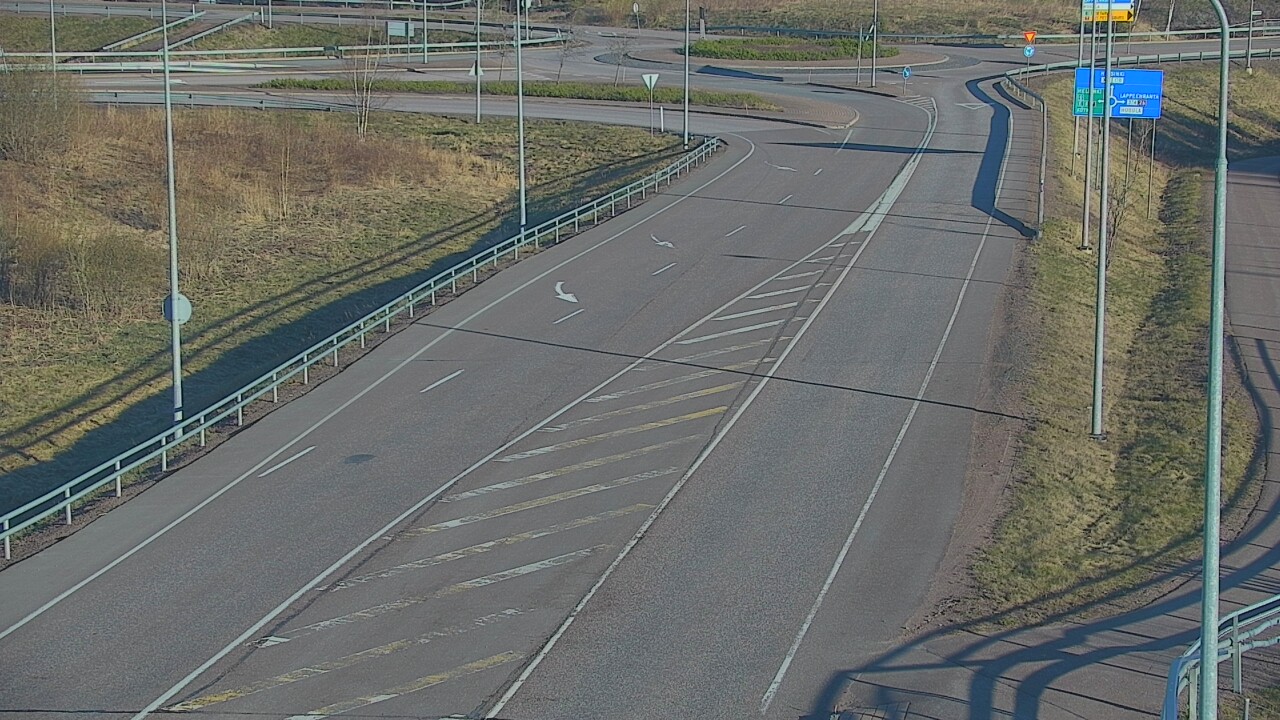 Weather Camera Image Väg 7 Fredrikshamn, Ruissalo, Hamina, Kymenlaakso