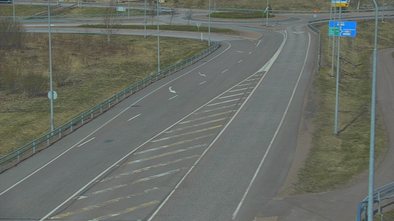 Weather Camera Image Väg 7 Fredrikshamn, Ruissalo, Hamina, Kymenlaakso