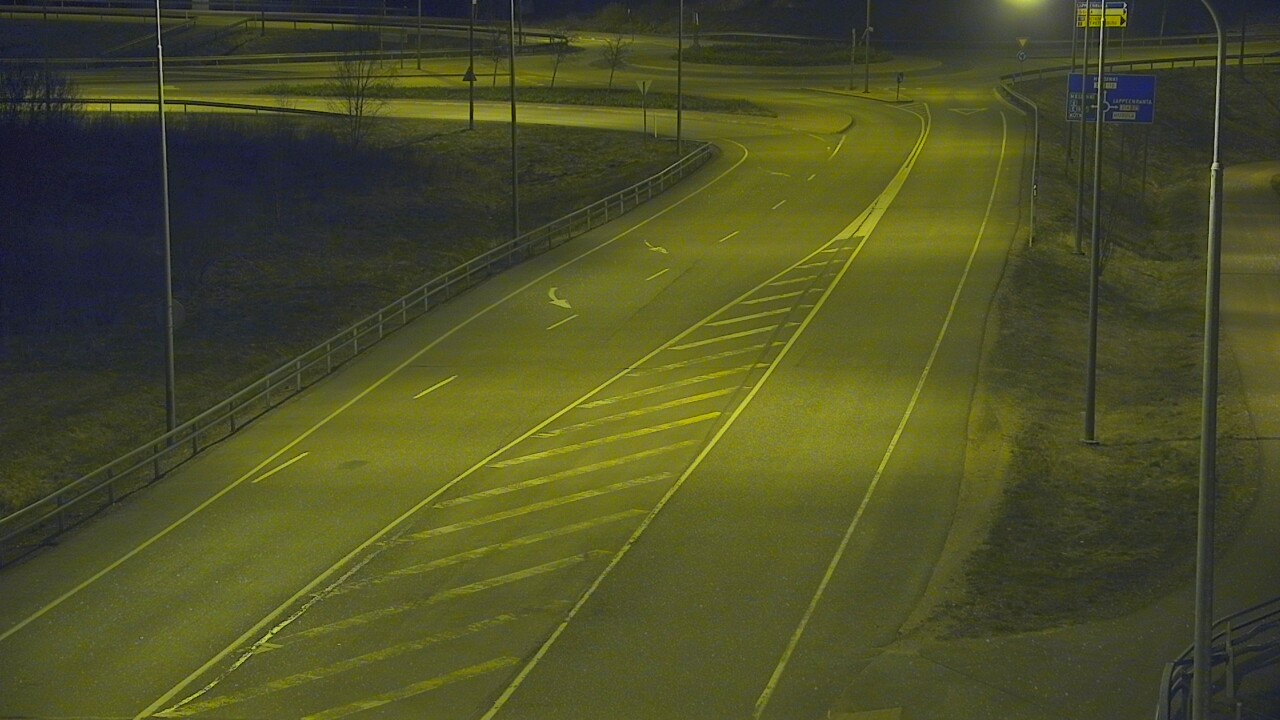 Weather Camera Image Väg 7 Fredrikshamn, Ruissalo, Hamina, Kymenlaakso