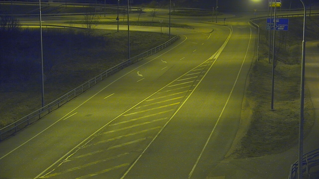 Weather Camera Image Väg 7 Fredrikshamn, Ruissalo, Hamina, Kymenlaakso