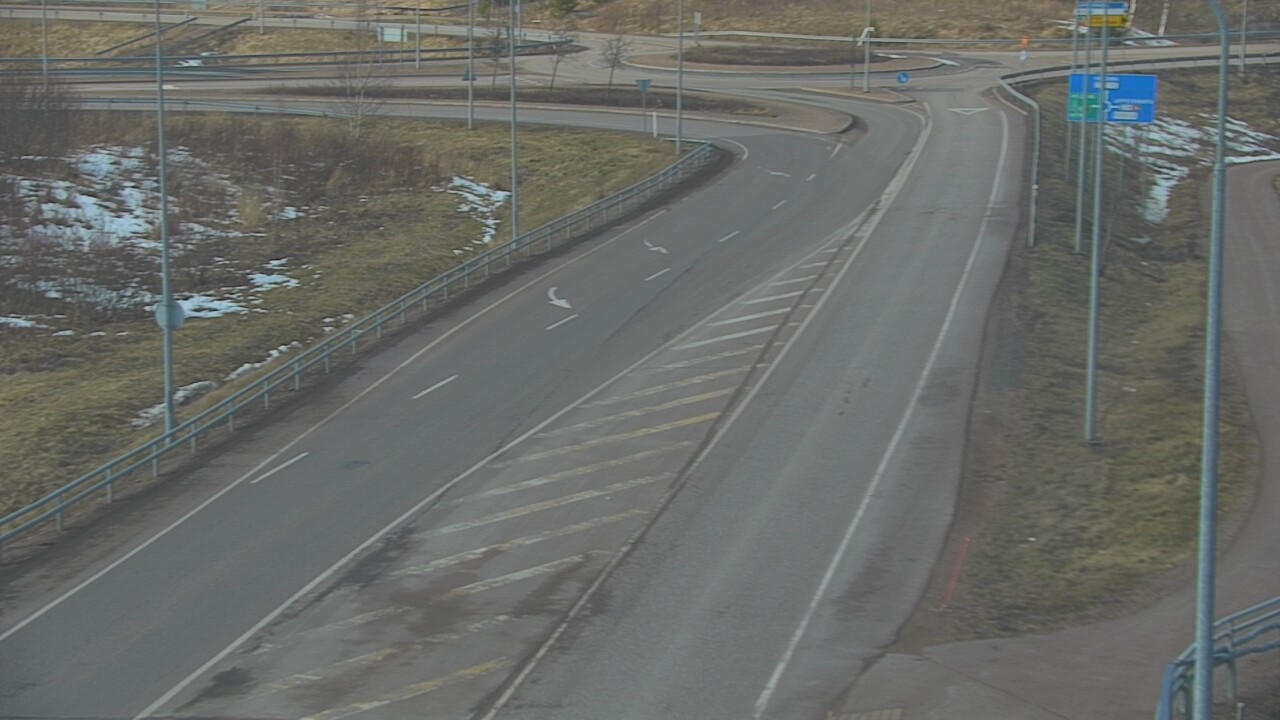 Weather Camera Image Väg 7 Fredrikshamn, Ruissalo, Hamina, Kymenlaakso