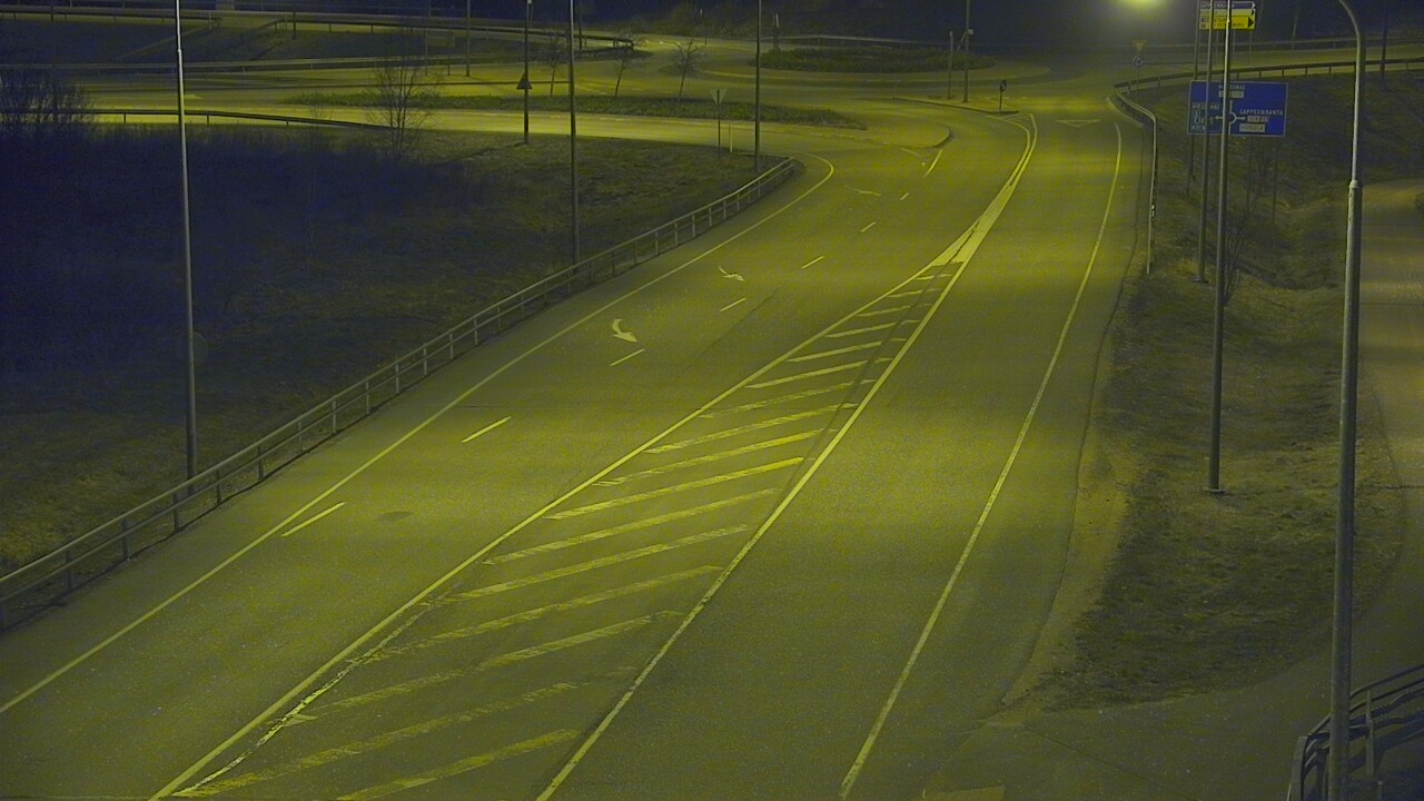 Weather Camera Image Väg 7 Fredrikshamn, Ruissalo, Hamina, Kymenlaakso