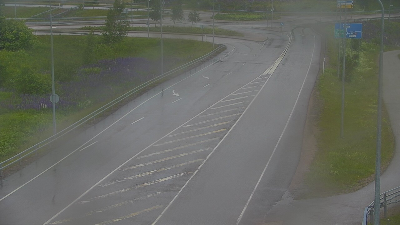 Weather Camera Image Väg 7 Fredrikshamn, Ruissalo, Hamina, Kymenlaakso