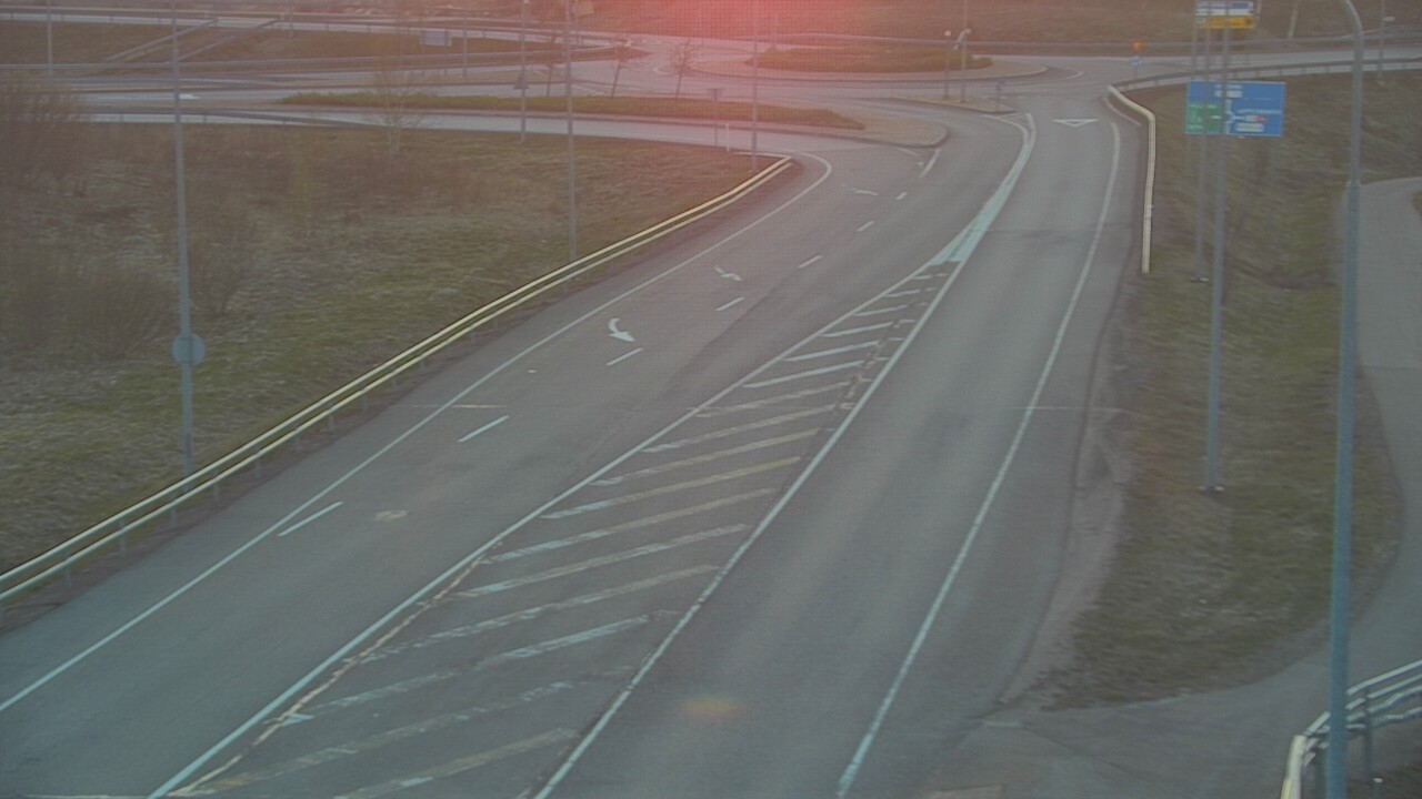 Weather Camera Image Väg 7 Fredrikshamn, Ruissalo, Hamina, Kymenlaakso