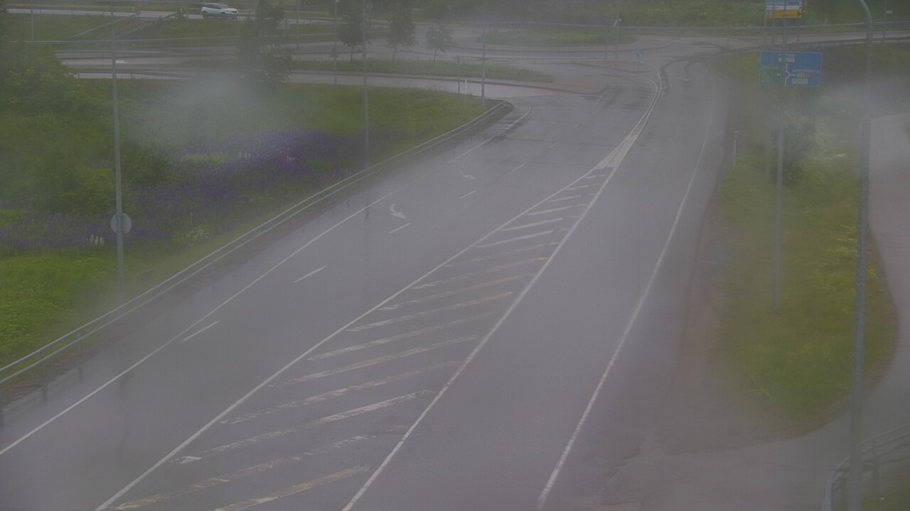 Weather Camera Image Väg 7 Fredrikshamn, Ruissalo, Hamina, Kymenlaakso