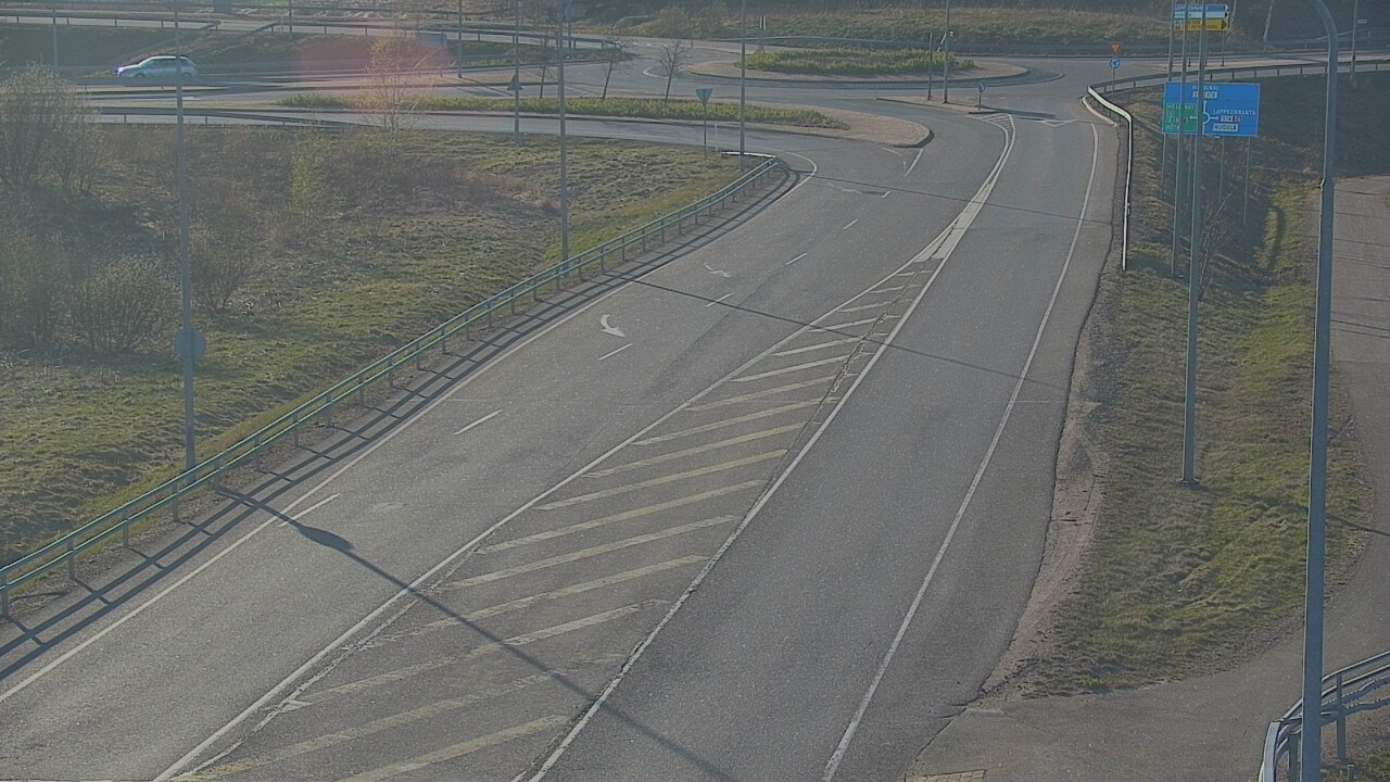 Weather Camera Image Väg 7 Fredrikshamn, Ruissalo, Hamina, Kymenlaakso