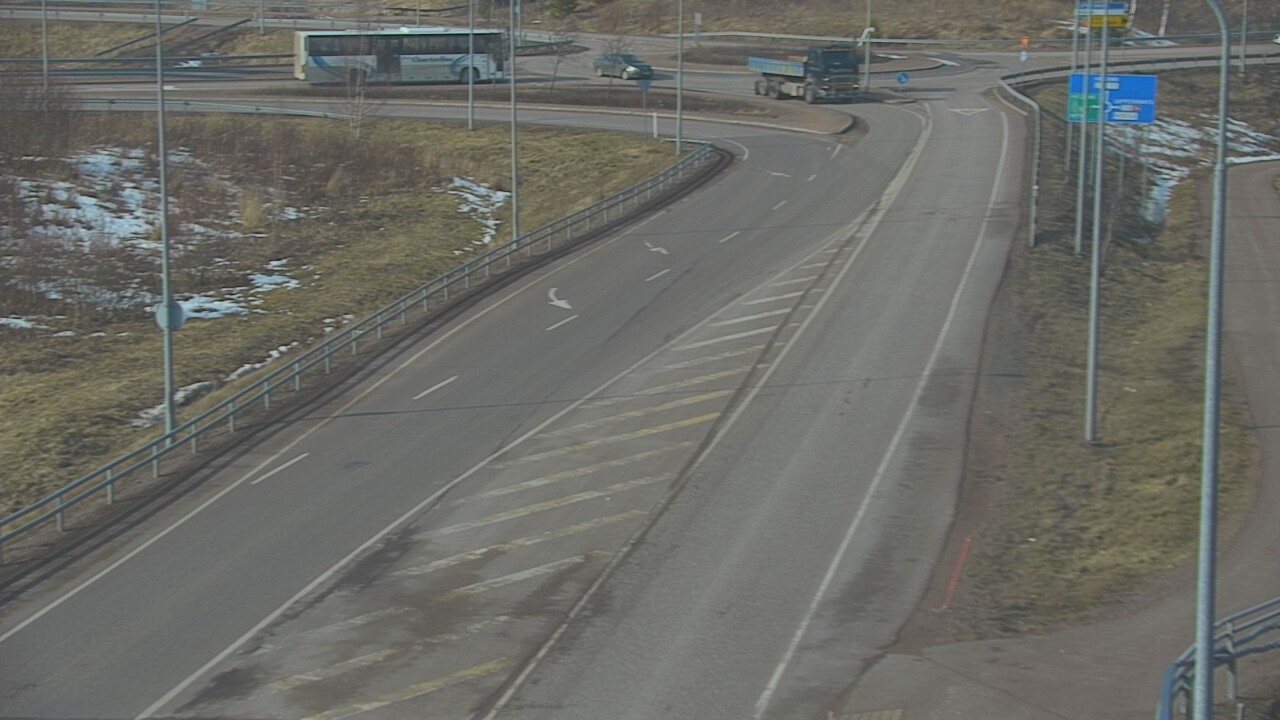 Weather Camera Image Väg 7 Fredrikshamn, Ruissalo, Hamina, Kymenlaakso