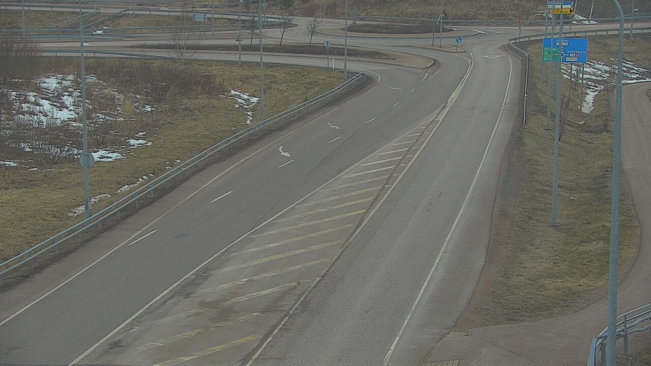 Weather Camera Image Väg 7 Fredrikshamn, Ruissalo, Hamina, Kymenlaakso
