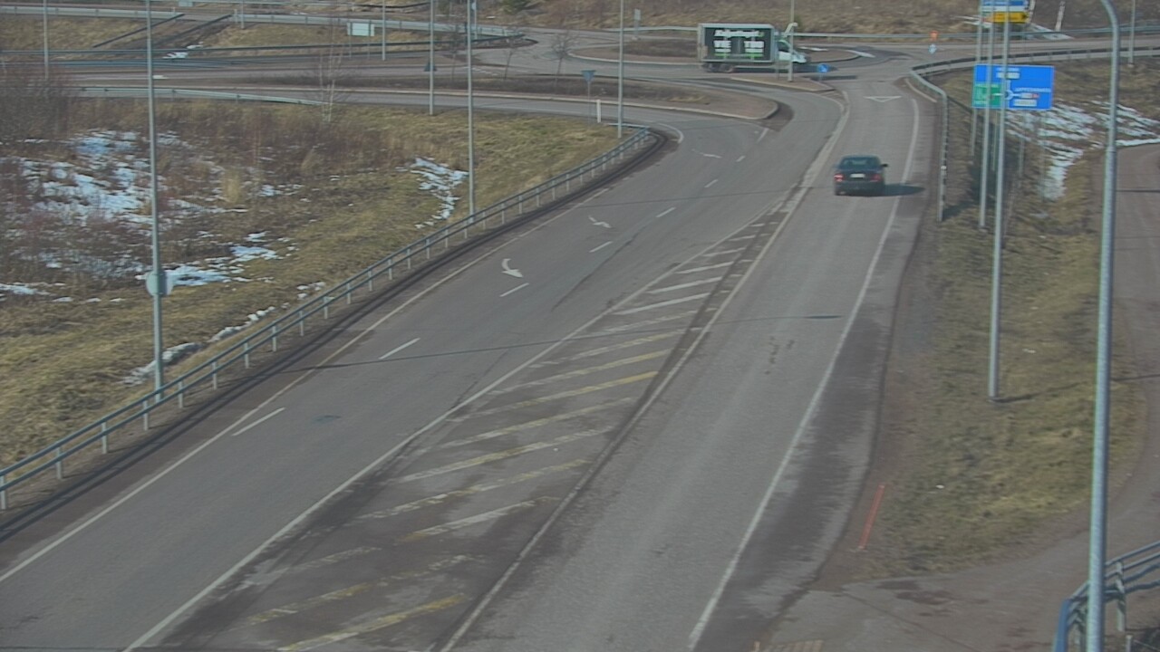 Weather Camera Image Väg 7 Fredrikshamn, Ruissalo, Hamina, Kymenlaakso