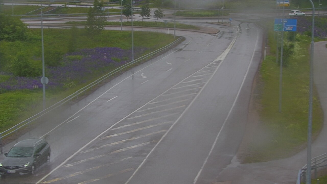 Weather Camera Image Väg 7 Fredrikshamn, Ruissalo, Hamina, Kymenlaakso