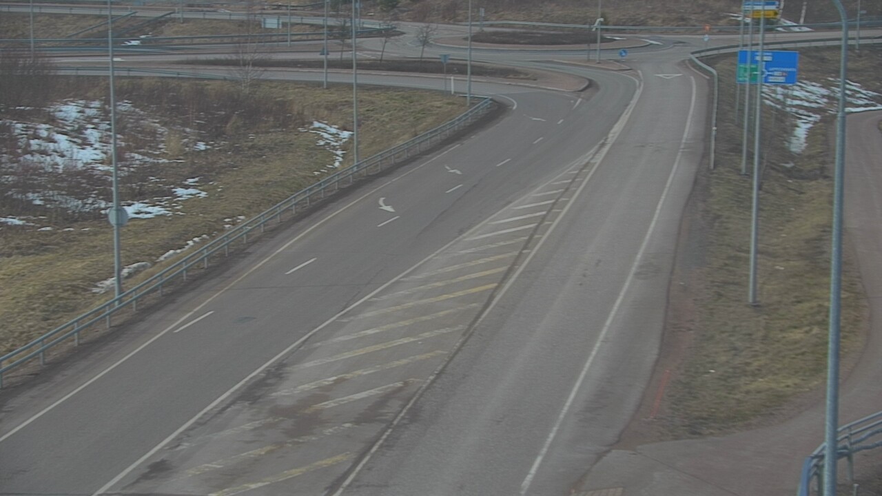 Weather Camera Image Väg 7 Fredrikshamn, Ruissalo, Hamina, Kymenlaakso