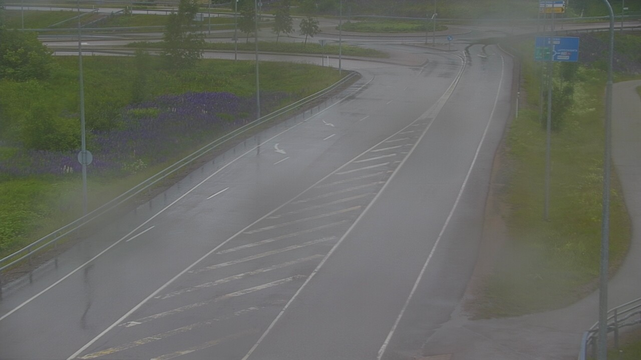 Weather Camera Image Väg 7 Fredrikshamn, Ruissalo, Hamina, Kymenlaakso