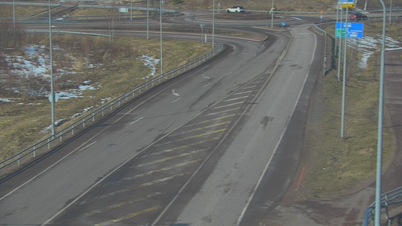 Weather Camera Image Väg 7 Fredrikshamn, Ruissalo, Hamina, Kymenlaakso