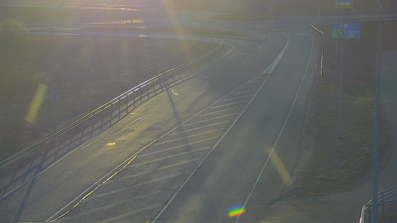 Weather Camera Image Väg 7 Fredrikshamn, Ruissalo, Hamina, Kymenlaakso