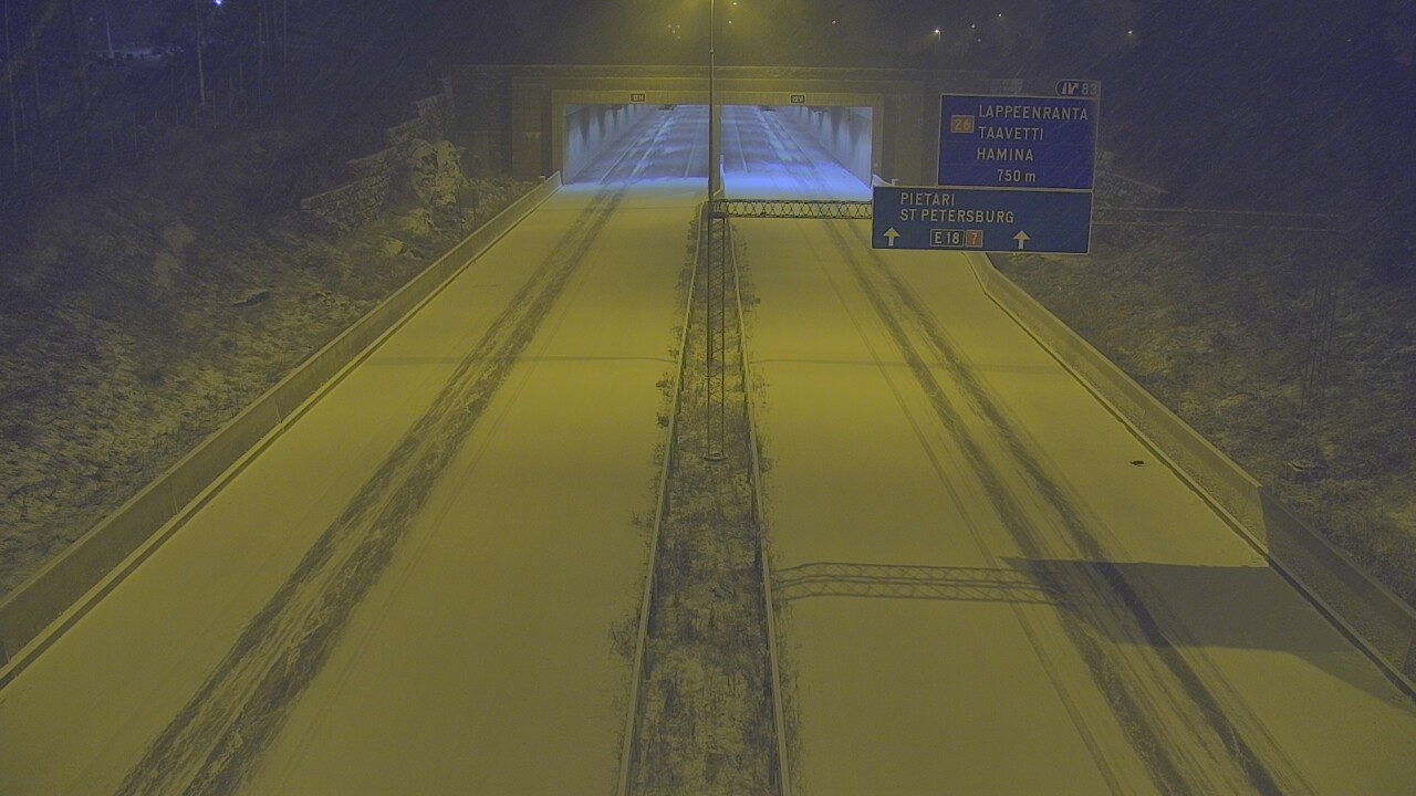 Kelikamerat Kuva Tie 7 Hamina, Husula, suuaukko länsi, Hamina, Kymenlaakso