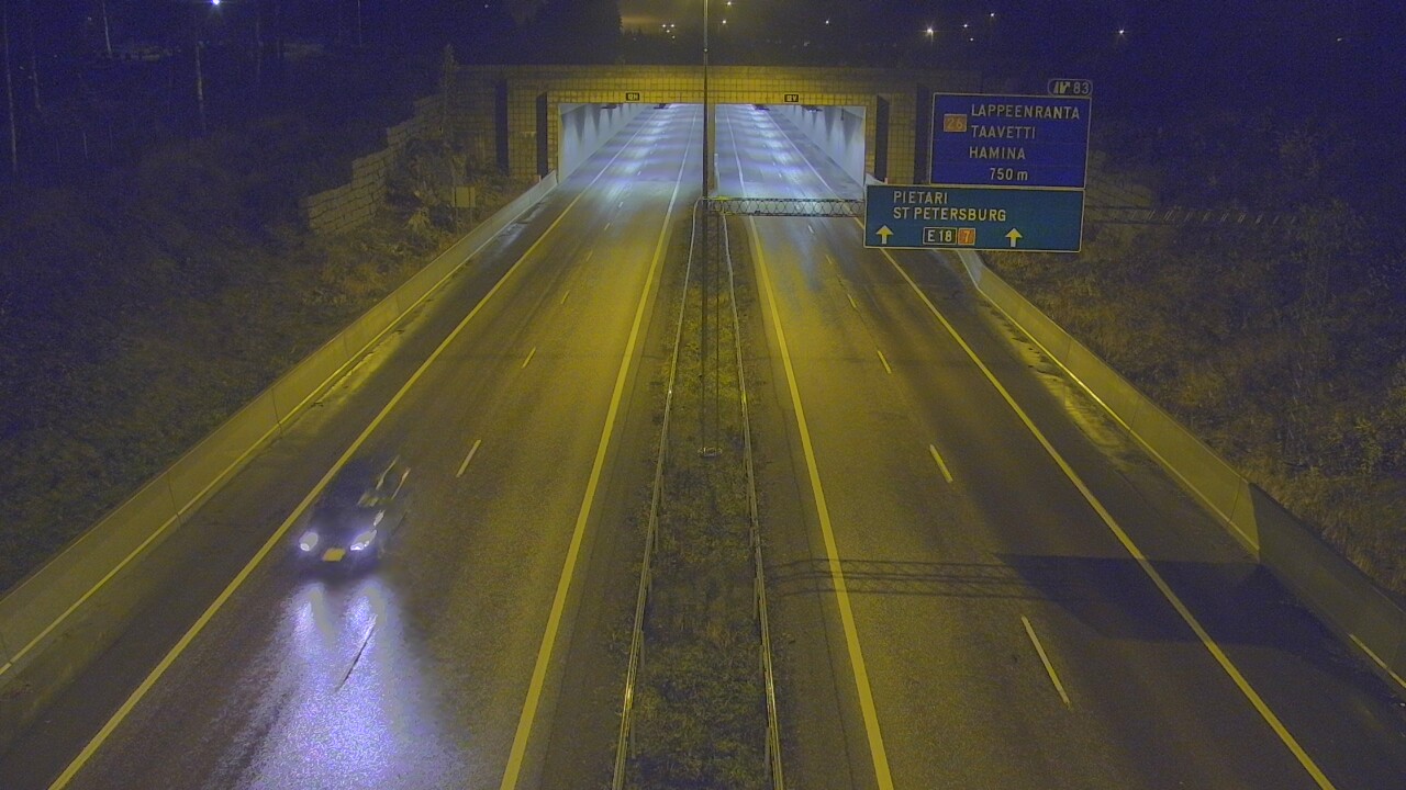 Kelikamerat Kuva Tie 7 Hamina, Husula, suuaukko länsi, Hamina, Kymenlaakso