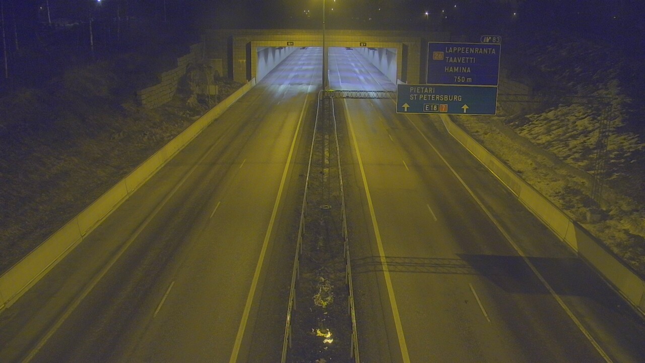 Kelikamerat Kuva Tie 7 Hamina, Husula, suuaukko länsi, Hamina, Kymenlaakso