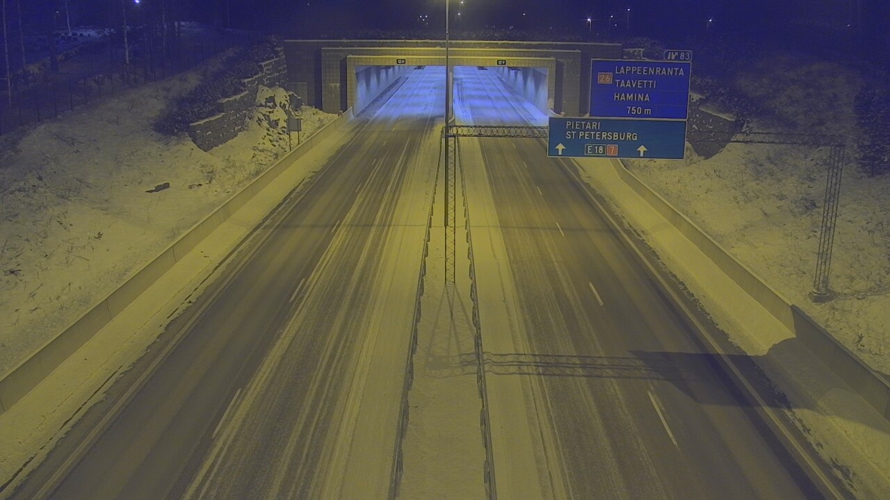 Kelikamerat Kuva Tie 7 Hamina, Husula, suuaukko länsi, Hamina, Kymenlaakso