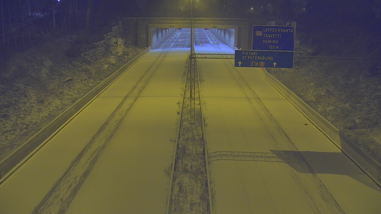 Kelikamerat Kuva Tie 7 Hamina, Husula, suuaukko länsi, Hamina, Kymenlaakso