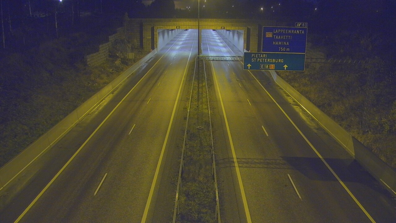 Kelikamerat Kuva Tie 7 Hamina, Husula, suuaukko länsi, Hamina, Kymenlaakso