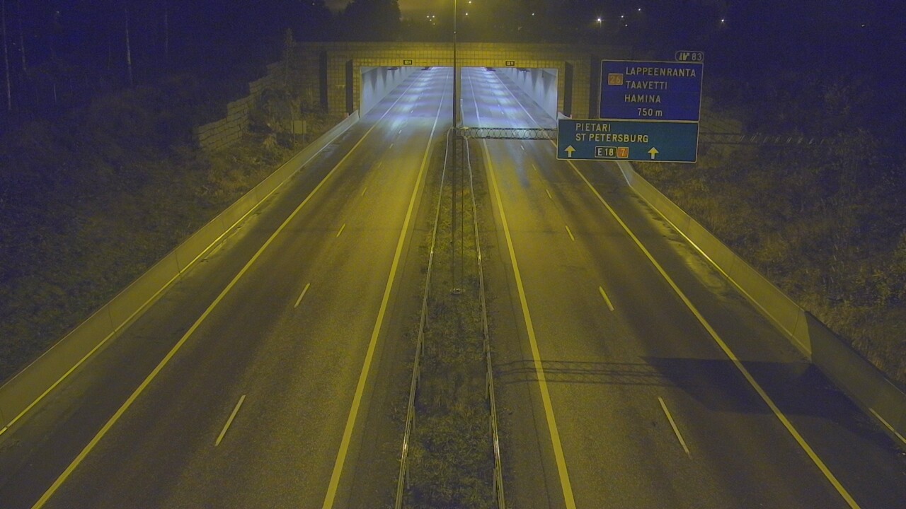 Kelikamerat Kuva Tie 7 Hamina, Husula, suuaukko länsi, Hamina, Kymenlaakso