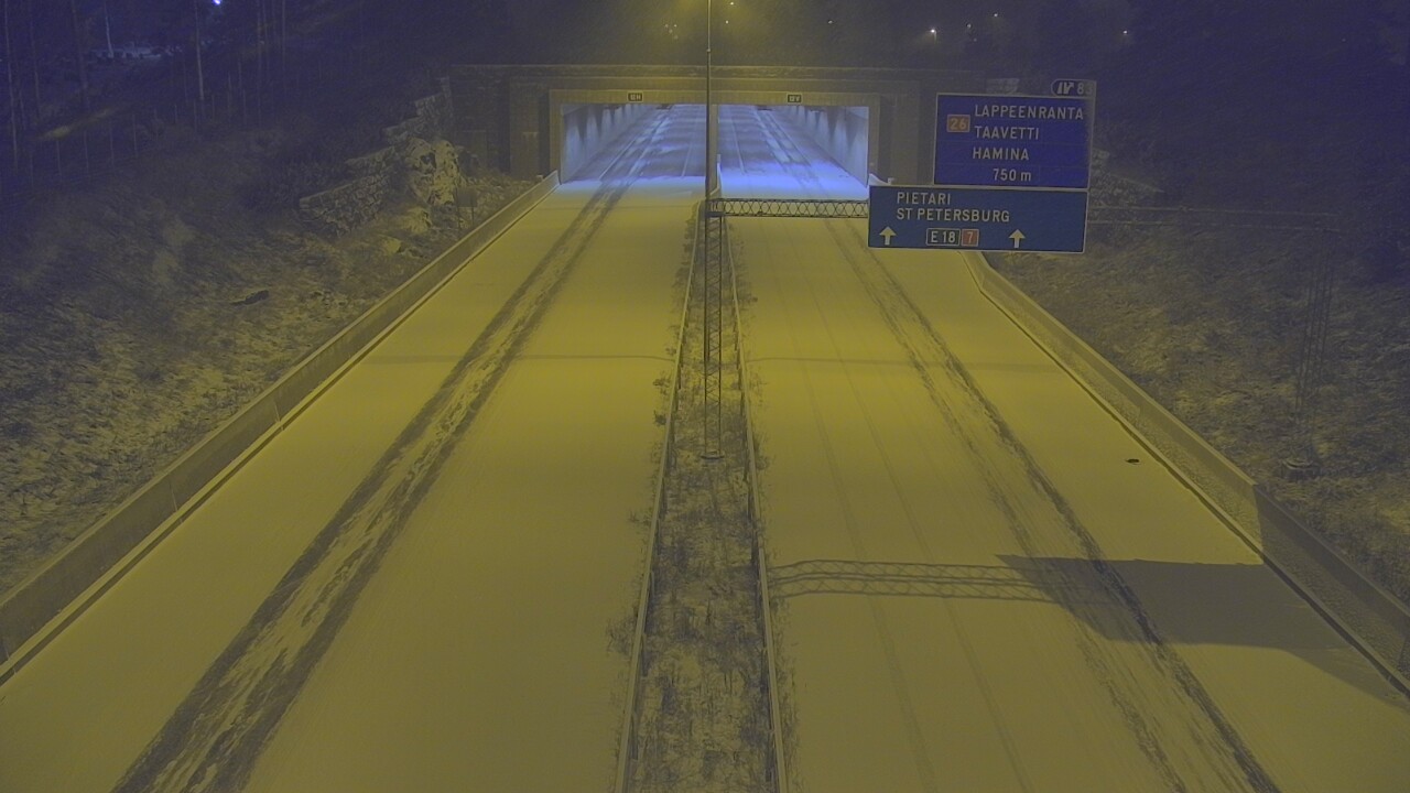 Kelikamerat Kuva Tie 7 Hamina, Husula, suuaukko länsi, Hamina, Kymenlaakso