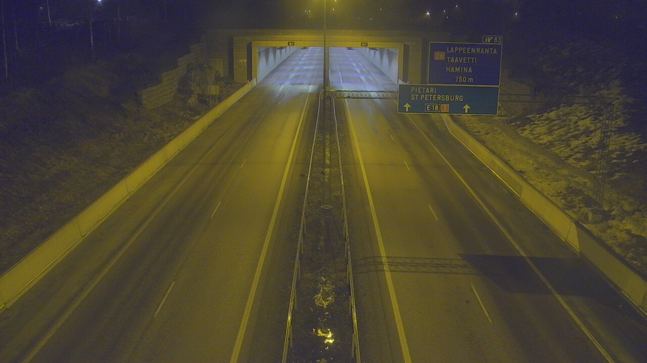 Kelikamerat Kuva Tie 7 Hamina, Husula, suuaukko länsi, Hamina, Kymenlaakso