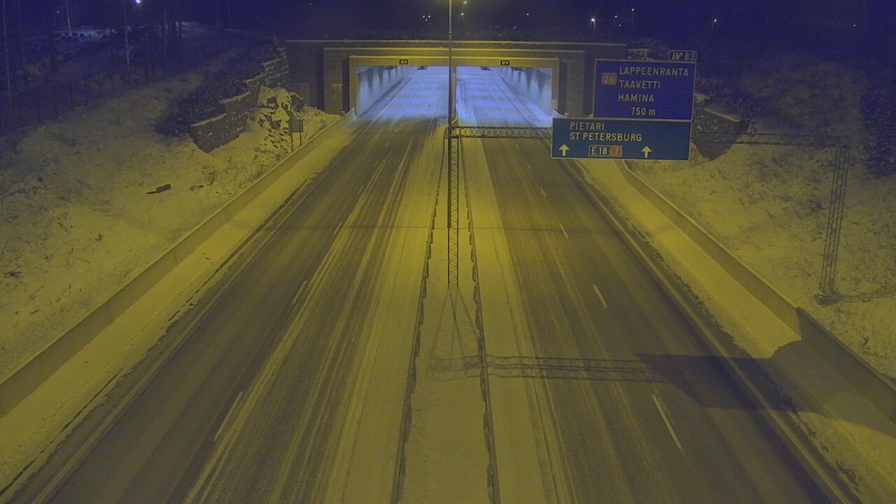 Kelikamerat Kuva Tie 7 Hamina, Husula, suuaukko länsi, Hamina, Kymenlaakso