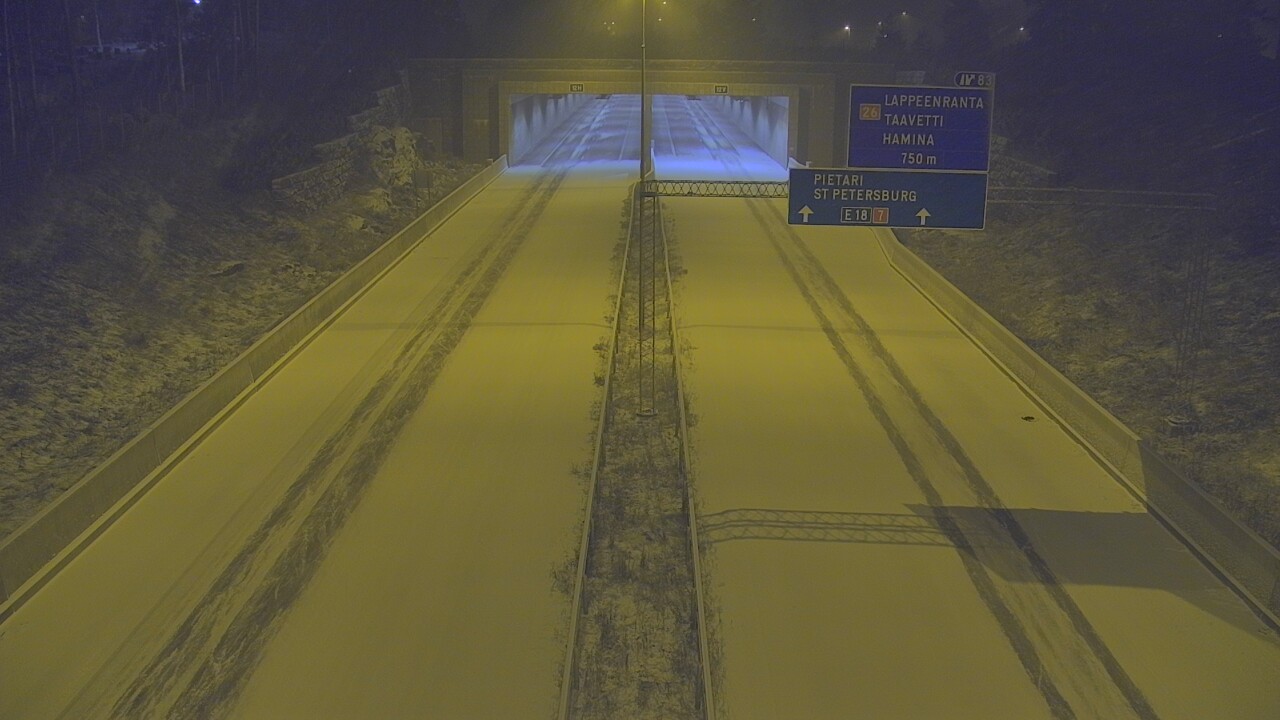 Kelikamerat Kuva Tie 7 Hamina, Husula, suuaukko länsi, Hamina, Kymenlaakso