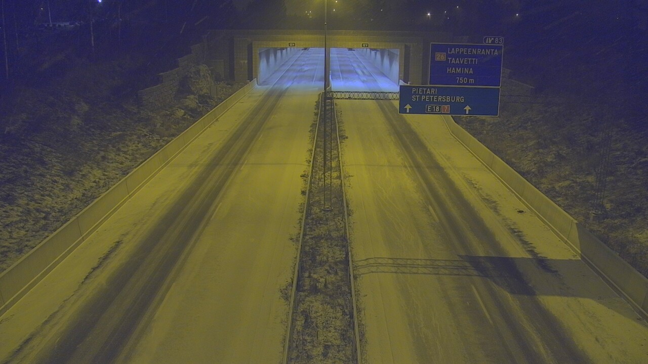 Kelikamerat Kuva Tie 7 Hamina, Husula, suuaukko länsi, Hamina, Kymenlaakso