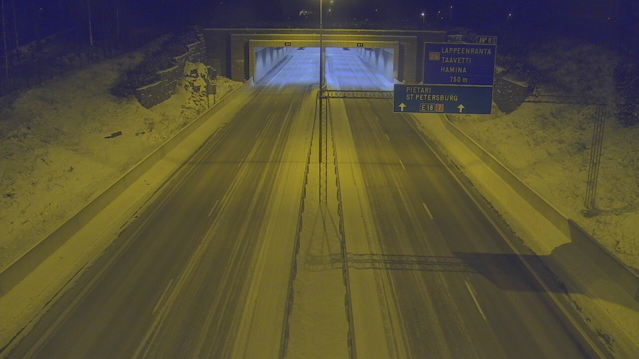 Kelikamerat Kuva Tie 7 Hamina, Husula, suuaukko länsi, Hamina, Kymenlaakso