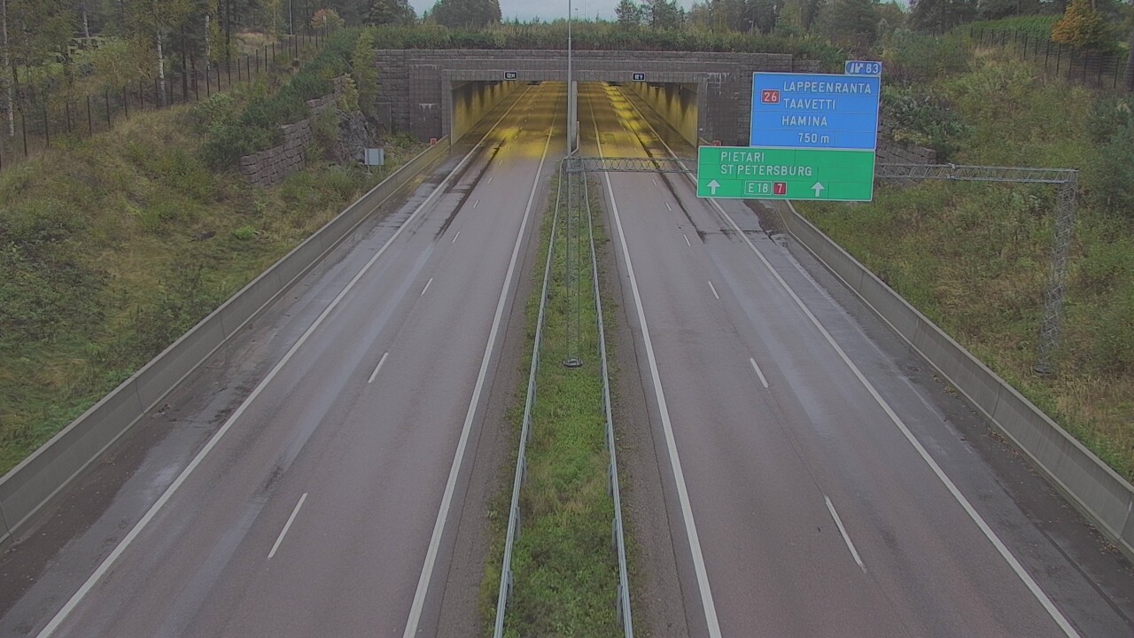 Kelikamerat Kuva Tie 7 Hamina, Husula, suuaukko länsi, Hamina, Kymenlaakso