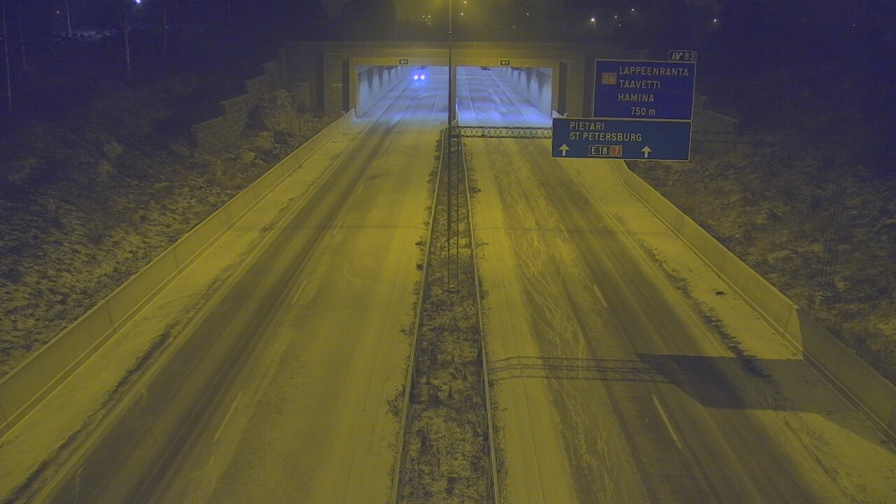 Kelikamerat Kuva Tie 7 Hamina, Husula, suuaukko länsi, Hamina, Kymenlaakso